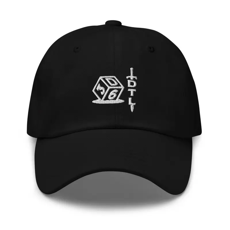 3d6 DTL Cap White on Dark